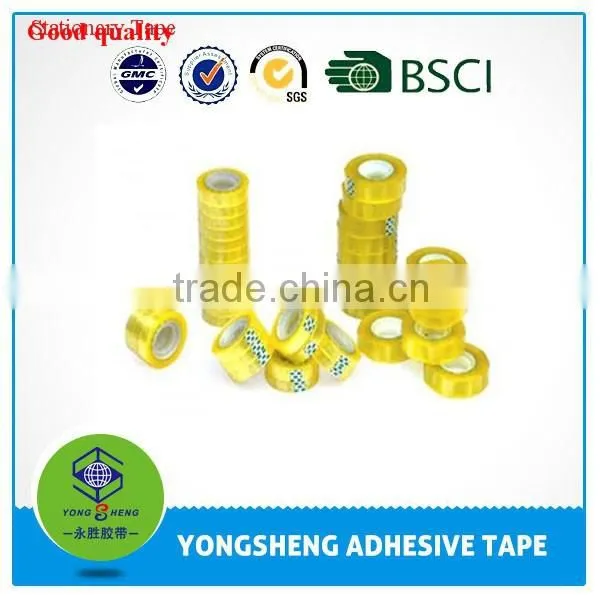 Wholesale BOPP Easy Tear Colorful Office Transparent Stationery Tape photo-6