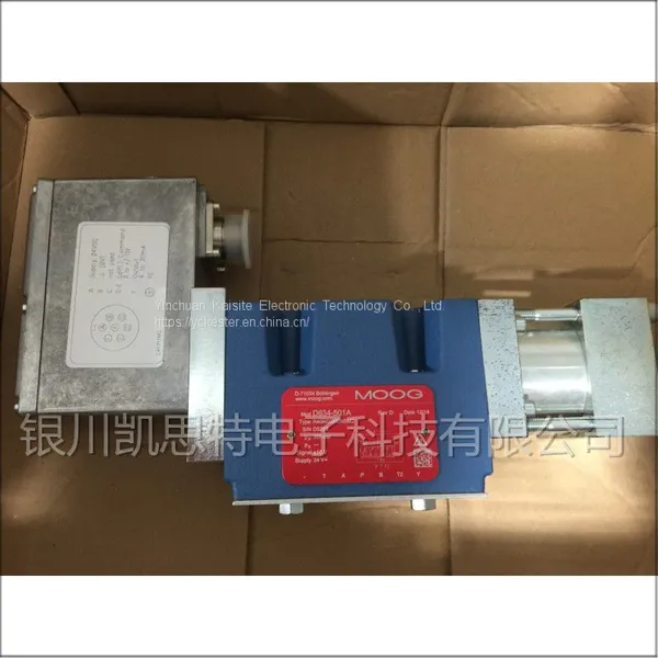 Moog Flexible Control High Pressure Capability Low Energy Servo Valve D634-501A photo-2