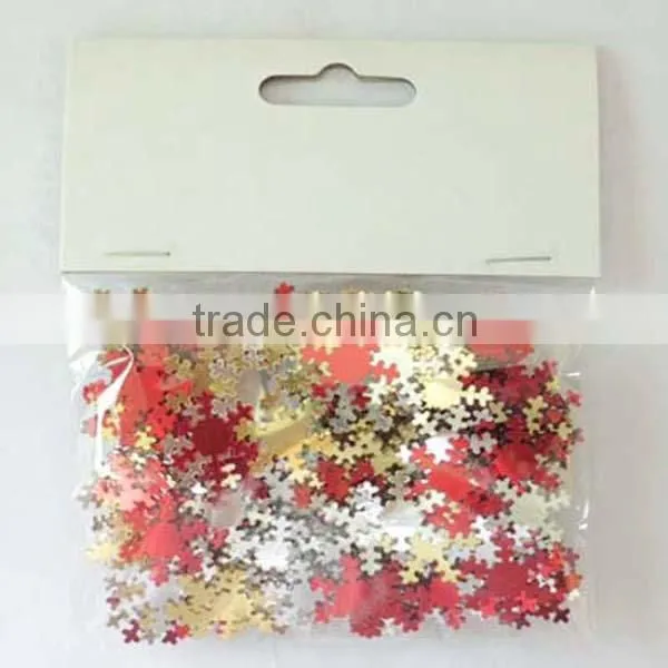5mm Dia Party Decoration Multicolored Star Shaped PVC Confetti/ PET Sequins photo-4