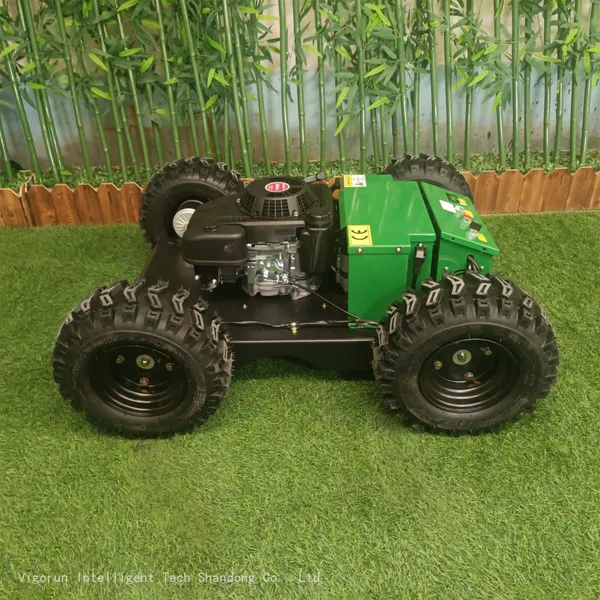 Remote Control Steep Slope Mower, China Robotic Brush Mower Price, Remote Control Mower Price for Sale photo-5