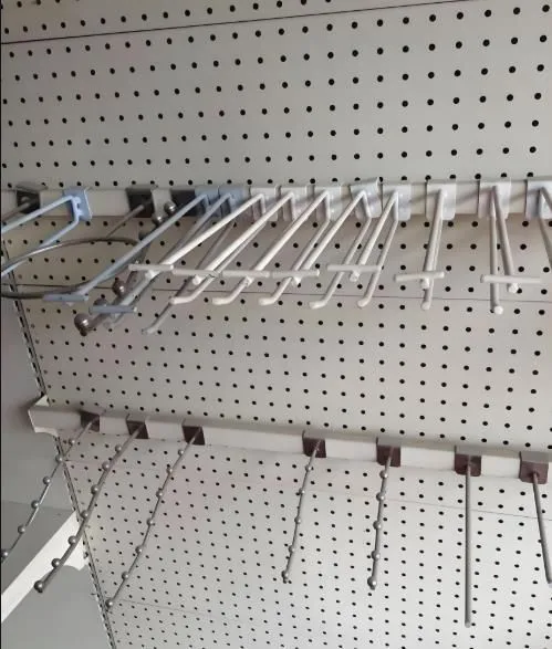 Heavy Duty Double Side Supermarket Gondola Shelving With Perforated Back Panel photo-3