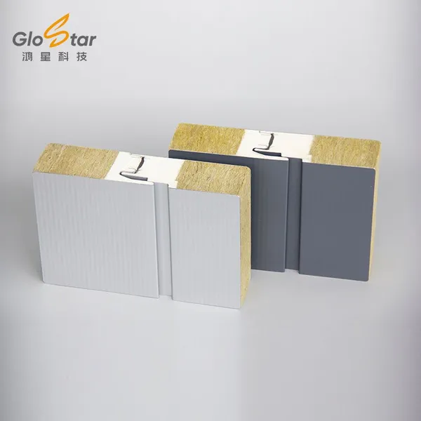 Polyurethane Edge-sealed Rock Wool Sandwich Panel Original Equipment Manufacturer (OEM) photo-4