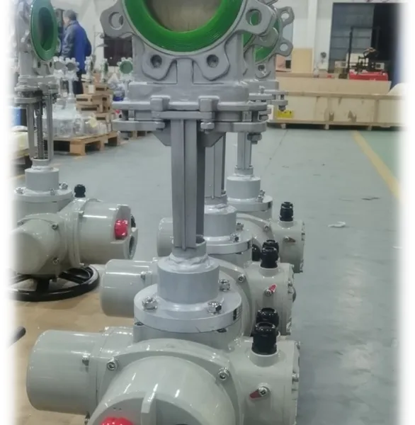 Manual Knife Gate Valve With Ceramic Sealing Surface - High Wear Resistance and Long Service Life in Industrial Pipelines photo-4