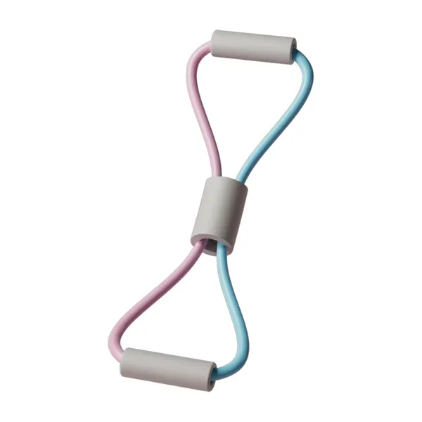 New Figure 8 Resistance Band Elastic Exercise Pulling Yoga Strap Fitness Stretch Rally Strap for Gym Use