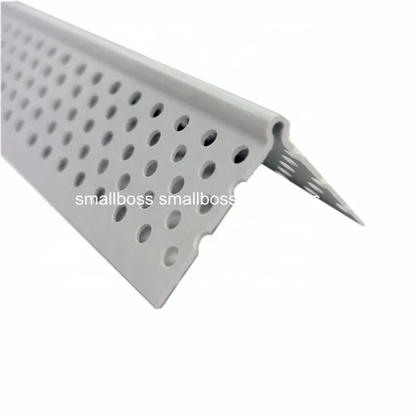 2022 Vinyl Casing Bead Plastic Bullnose Pvc Wall Protection Stretch Stucco Suspended Ceiling Corner Bead Angle Guard Casing Bead