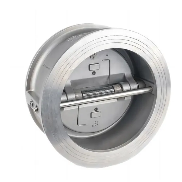 Manufacturer Direct Sales Flange Butterfly Check Valve photo-2