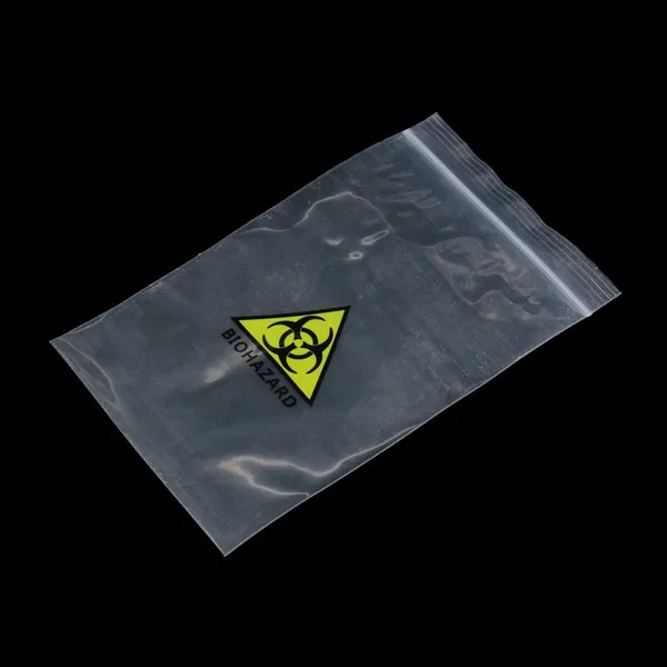 Biohazard Specimen Transport Bags for Sample Tubes, Centrifuge Tubes, and Blood Collection Tubes photo-3
