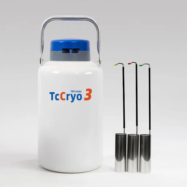 Togo 3L Liquid Nitrogen Tank for Cell Storage Price Semen Tank for Sale TcCryo