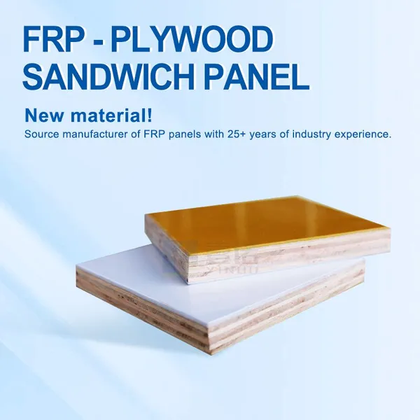 FRP PET Composite Panel Automotive Interior Trim Door Panel Lightweight Eco-Friendly Car Decoration FRP Sandwich Panel photo-2
