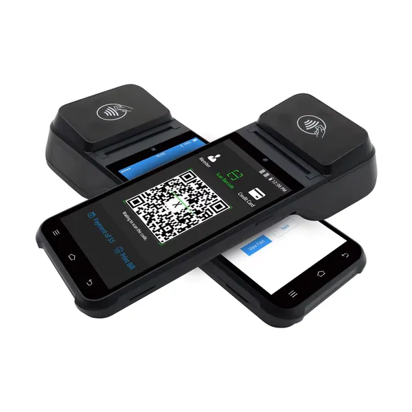 Android 13 2D 1D Handheld POS Terminal 5.5-inch Touchscreen PDA Scanner 2MP Camera for Warehouse Inventory Logistics Retail POS System photo-3