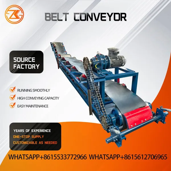 TD75 Light Type Fixed Belt Conveyor Low Cost For Power Plant Fly Ash Grain Silo Ash Handling Equipment photo-4