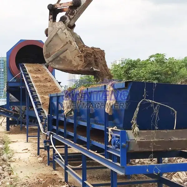 Automation Intelligent Garbage Recycling Machine Construction Waste Recycling Equipment Municipal Solid Waste Sorting Machine EPC