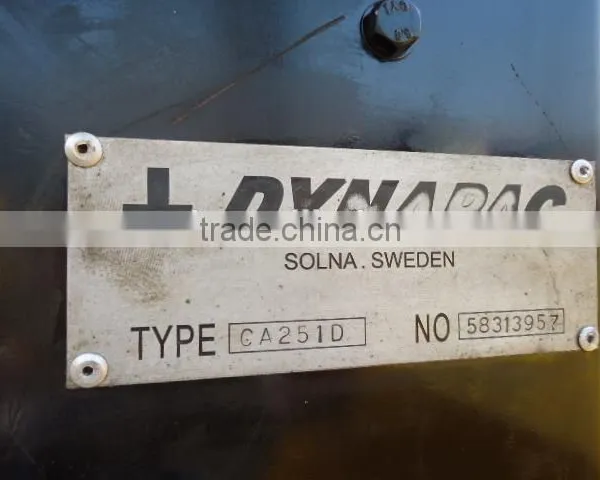 New Arrival Used Road Roller Dynapac Ca251 for Cheap Sale in Shanghai photo-5