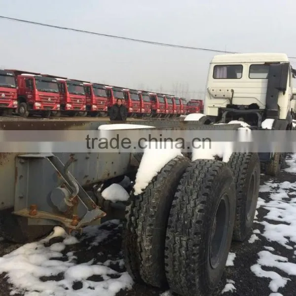 Used Benz Tractor Head for Sale in Shanghai HOWO Shacman Volvo Scania Tractor Head Truck Trailer photo-5