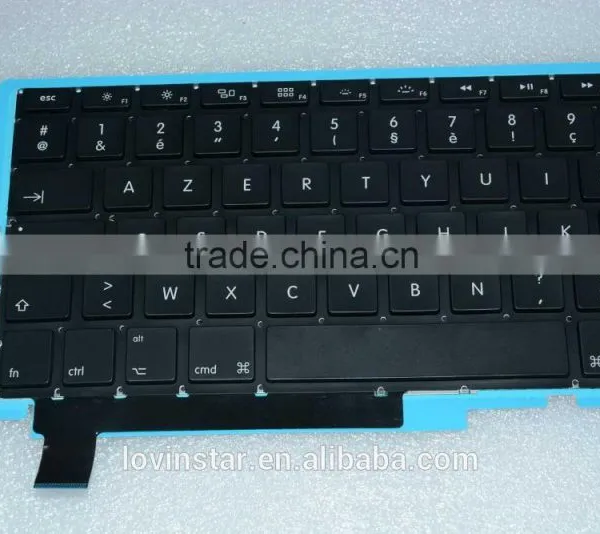 French Layout Laptop Keyboard Replacement LED Backlight For Macbook Pro 15" A1286 2008-2012 photo-4