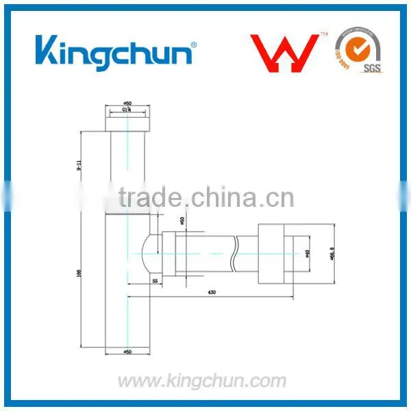 Watermark Brass Bottle Trap photo-2