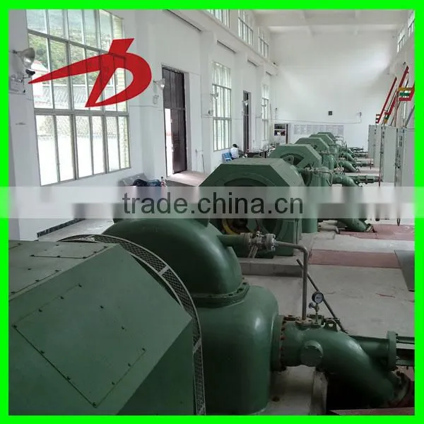 Turgo Turbine Head 40-300m Inclined Jet Turbine Turgo Hydraulic Turbine photo-2