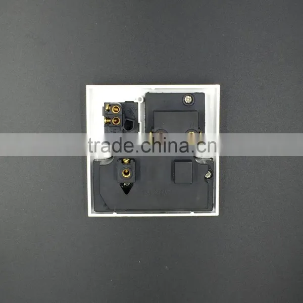 1 Gang Switch+8 Pin Socket, MF Socket,multiple Socket Standard Grounding Socket photo-2