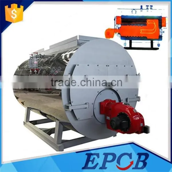 Fire Tube Diesel Oil Fired Steam Boiler photo-3