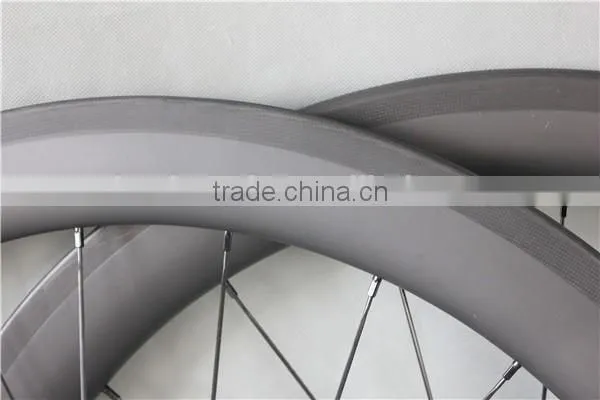 Bicycles Carbon Wheels Wide Carbon Wheels With Sapim Spokes Chinese Carbon Wheelset W56T photo-5