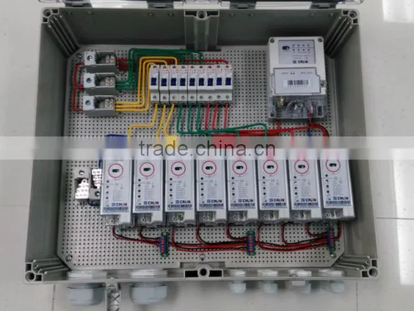 AMI AMR and DIN Rail Split Prepaid Energy Meter Box With CIU photo-3