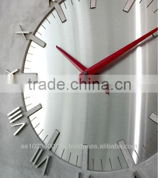 Concrete Wall Clock, Handmade Modern Wall Clock, Luxury Designer Clocks photo-2