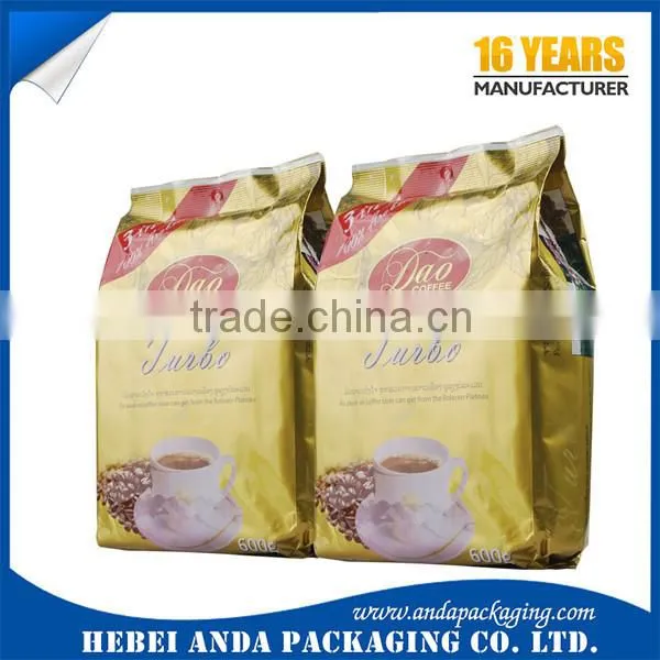 Gravure Printing Glossy Coffee Wrapper/Coffee Bean Packaging Bags/ Aluminum Foil Stand up Pouch for Drip Coffee Bag photo-2