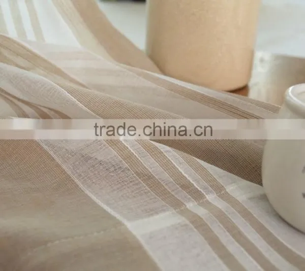 Polyester Linen Curtain Gauzes Fabric photo-6