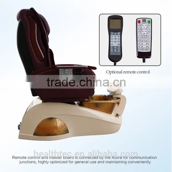 Luxury Glass Bowl Pedicure Spa Massage Chair for Nail Salon photo-2
