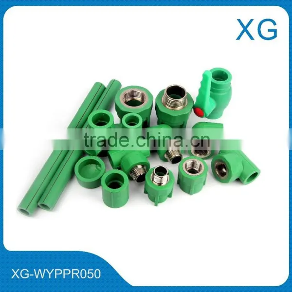 PPR Pipe Fittings Equal Tee/plastic Water Pipe Tee/hot Sale Cheap Price Ppr Tee/ppr Barred y Type Reducing Tee photo-2