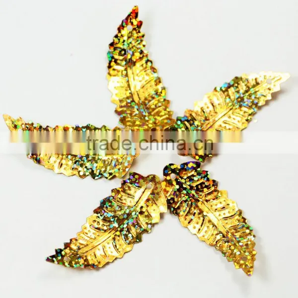 Wholesale Yiwu Fashion Hot Sale Leaf Shaped Spangle Sequins photo-2