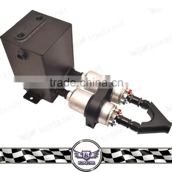 With Dual 044 Fuel Pump Fuel Surge Tank,Aluminum Fuel Surge Tank photo-4