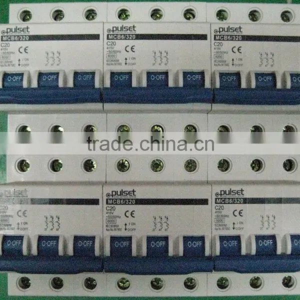 6-63A 3 Pole 6Ka Mcb Electrical Mcb photo-6