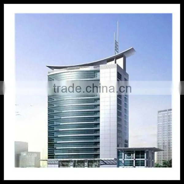 Powder Coated Aluminum Composite Panel Curtain Wall