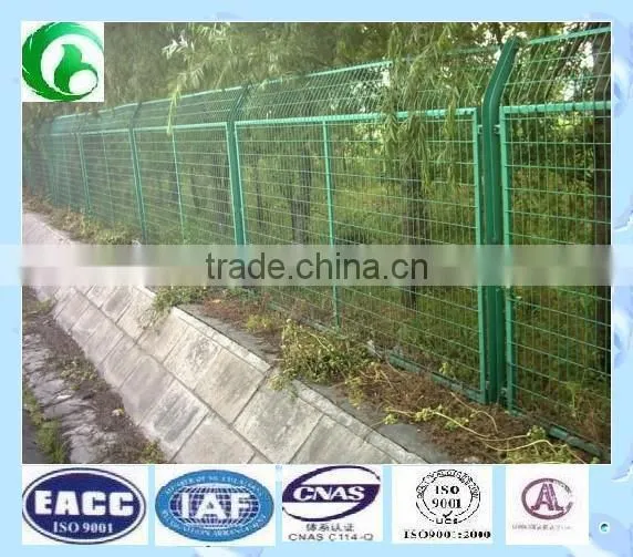 Powder Coated Highway Steel Fencing