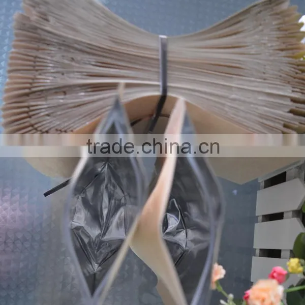Fashion Custom Size Reclosable Stand Up Pouch Paper Zipper Packing Plastic Bag photo-3