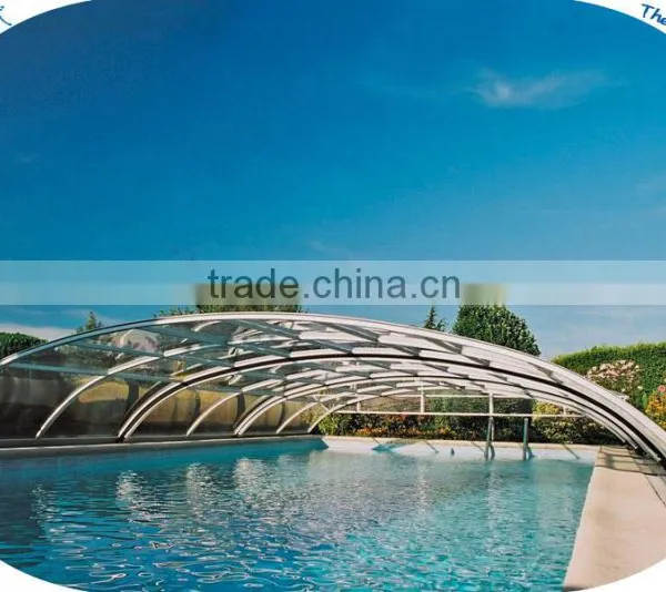 2015 Hot Sales Hard Polycarbonate Plastic Swimming Pool Cover photo-6