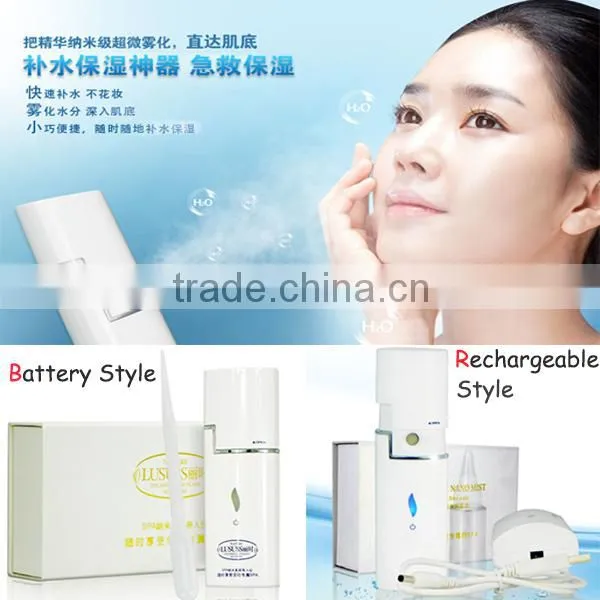 Hand Held Beauty Facial Steamer Nano Meter Spray photo-6