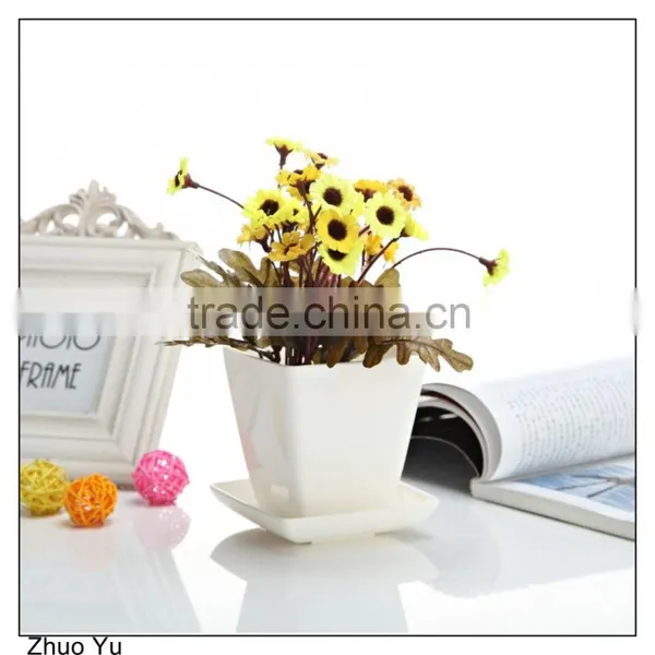 Resin Plant Pot for Table Decoration photo-2