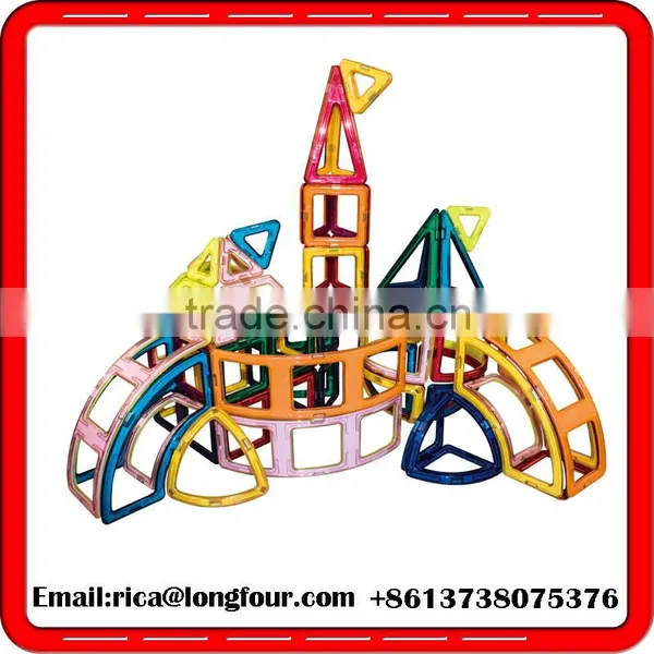 Mag Wisdom 258 Pcs Magnetic Construction Plastic Building Blocks Quality Choice photo-5