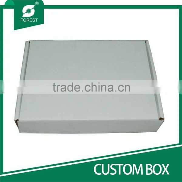 SINGLE WALL FOLDING WHITE CUSTOM PAPER BOX WITH OEM PRINTING photo-6