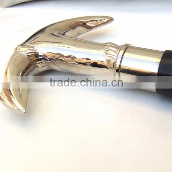 Brass Walking Stick/Antique Brass Walking Stick/Anchor Handle Walking Stick/stylish Walking Stick Wk1112 photo-2