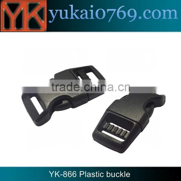 Yukai Fastener Dog Collar Plastic Buckle/custom Logo Plastic Bag Buckle photo-4