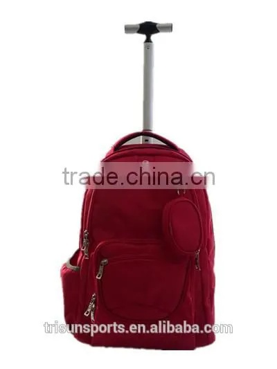 2015 Hot Design Polyester School Trolley Bag With Bright Color for Student Quality Choice photo-2