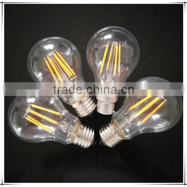 A60/A19 LED Filament Bulb E27/B22 8W Diamond Shape Bright Decorative photo-3