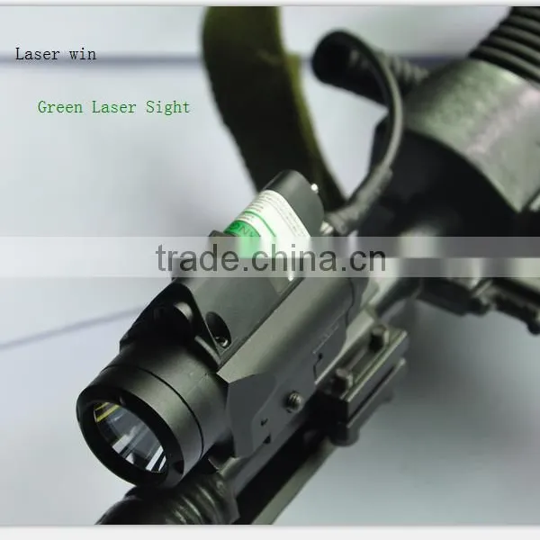 Tactical 300 Lumen LED Light Plus Green Laser Sight for Gun photo-4