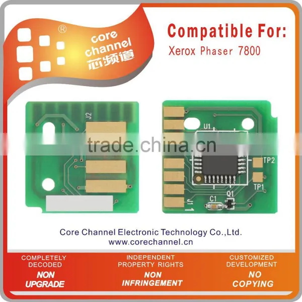 Compatible Toner Cartridge Chip for Xerox7800 Phaser 7800 Chip