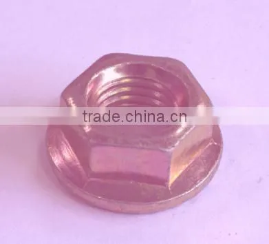 DIN6923 Flange Nuts,Yellow Zinc photo-3