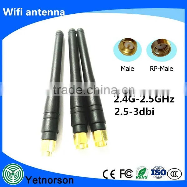 RP-SMA WLAN WIFI Antenna Aerial Antenas WIFI Antennas 3dBi 2.4GHz For PCI Card Modem Router EL3012 photo-4
