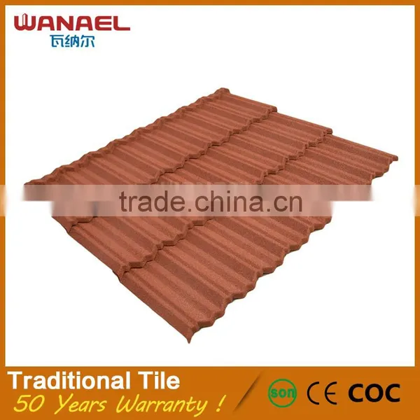 Wanael High Strength Sheet and Noisy Resistance Discount Aluminum Metal Roof Tile photo-2